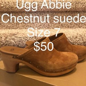 Ugg Chestnut suede